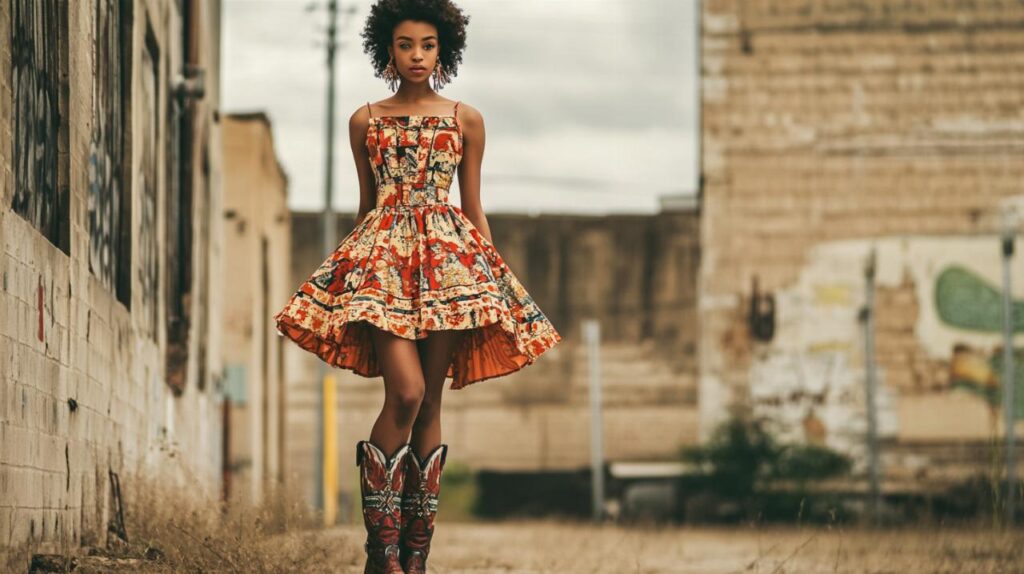 Exploring Fashion Trends: Pairing Dresses with Cowboy Boots for Great Deals
